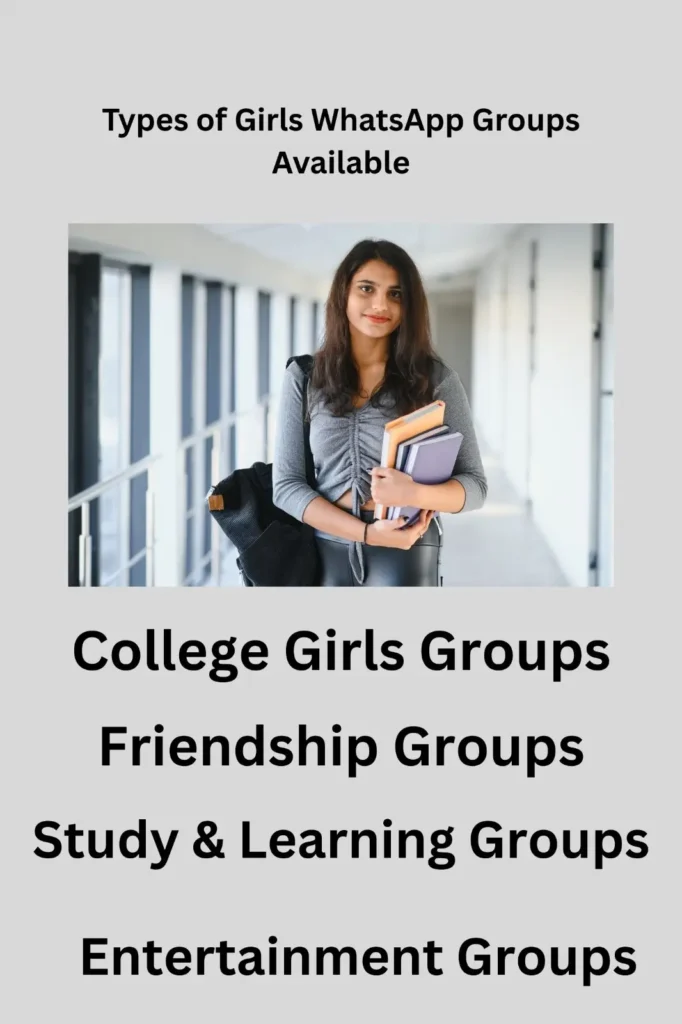 Types of Girls WhatsApp Groups Available