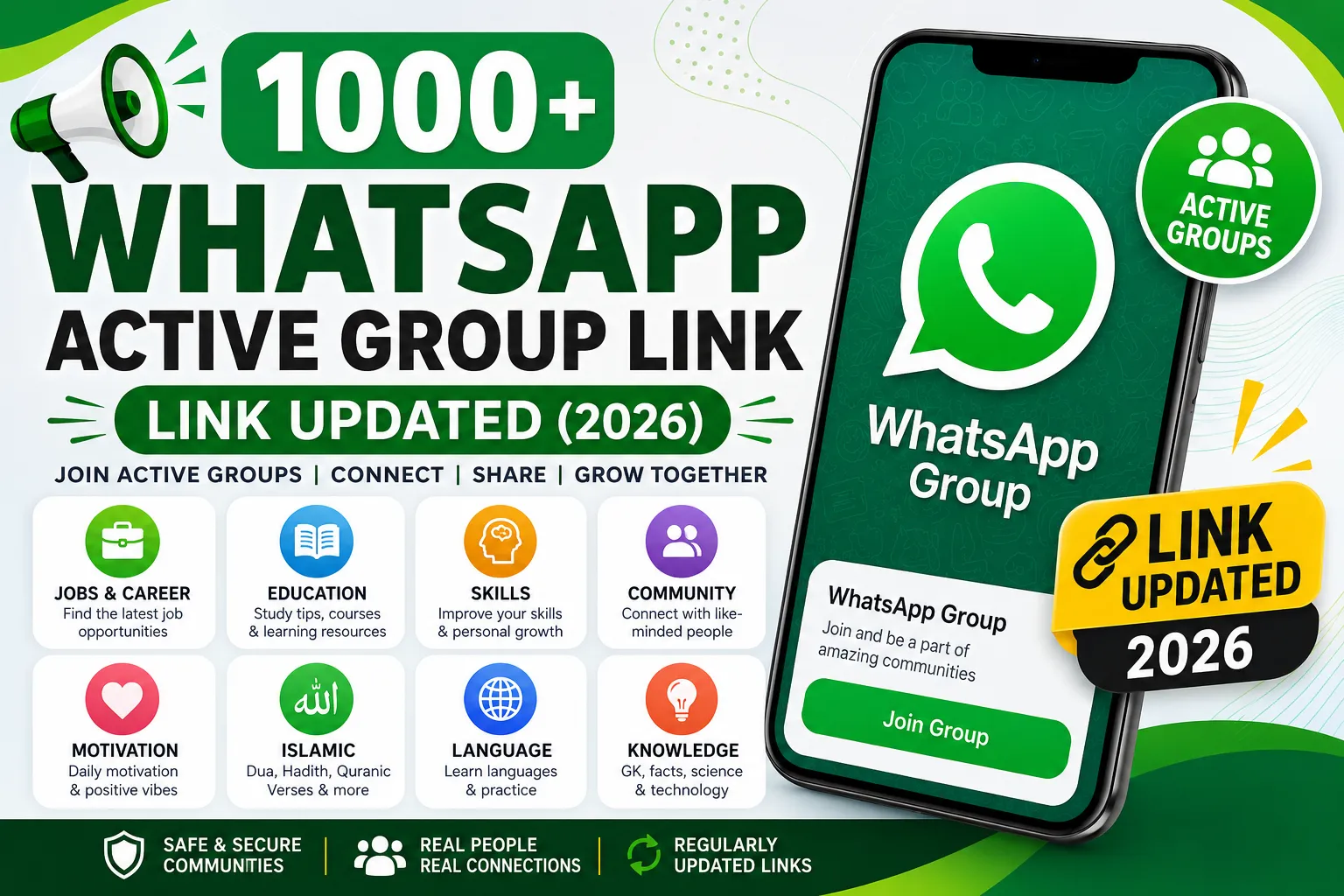 1000+ WhatsApp Active Group Link