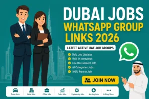 Dubai Jobs WhatsApp Group Links 2026 (Latest Active UAE Job Groups)